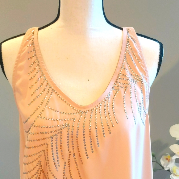 ✨EUC Rock & Republic Sequin Studded Tank Top - Picture 2 of 8